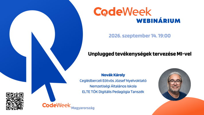 Webinárium: Unplugged tevékenységek tervezése MI-vel
